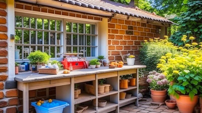 летняя кухня