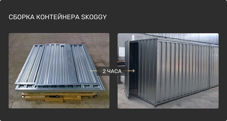 Сборка контейнера SKOGGY