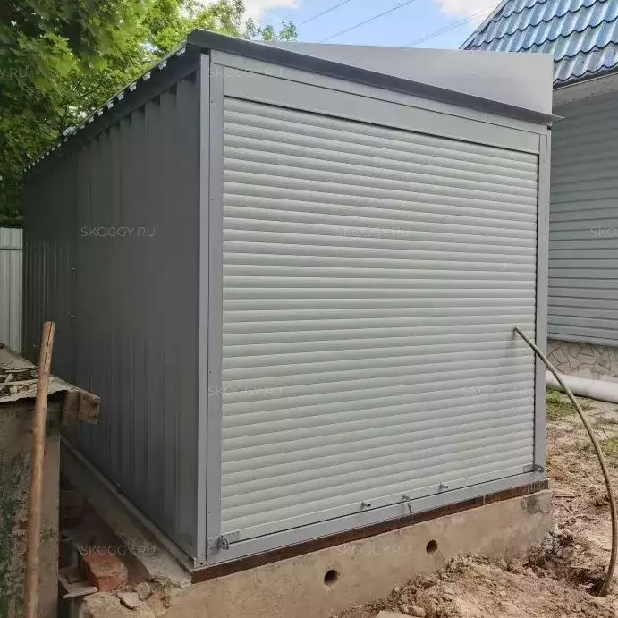 Хозблок с рольставней в МО, Волоколамский р он, СНТ Машиностроитель