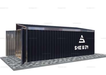 Хозблок с Односкатной Крышей Стандартный SKOGGY 6м