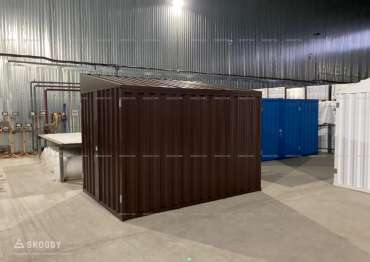 Хозблок для Хранения с Односкатной Крышей Стандартный SKOGGY 6м