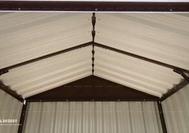 Хозблок для Садовой Техники с Двускатной Крышей Стандартный SKOGGY 2м