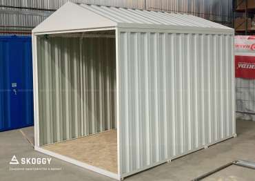 Гараж для велосипедов с Двускатной Крышей Стандартный SKOGGY 2м