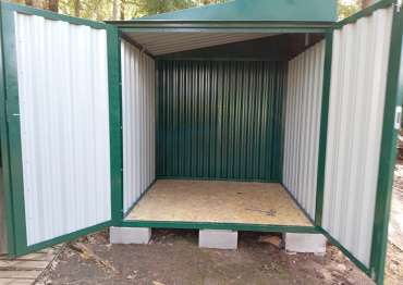 Металлический Хозблок SKOGGY с перегородкой