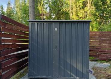 Хозблок с плоской крышей SKOGGY